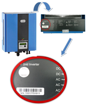 Clenergy SPH inverter serial number